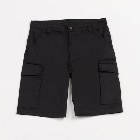 A.H.B. BLACK "BOYCOTT TAG" CARGO SHORTS COD:071-438-003