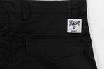 A.H.B. BLACK "BOYCOTT TAG" CARGO SHORTS COD:071-438-003