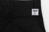 A.H.B. BLACK "BOYCOTT TAG" CARGO SHORTS COD:071-438-003