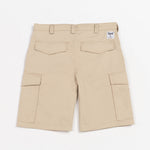A.H.B. BEIGE "BOYCOTT TAG" CARGO SHORTS COD:071-438-037