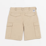 A.H.B. BEIGE "BOYCOTT TAG" CARGO SHORTS COD:071-438-037