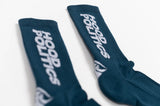 A.H.B. BLUE NAVY "HOOD POLITICS: SOCKS COD:090436-006