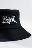 A.H.B. BLACK "BOYCOTT TAG" BUCKET HAT COD:023-435-003