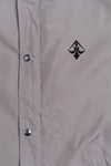 A.H.B. GREY EMBROIEDED "LOGO BOYCOTT" COACH JACKET  COD:061-439-002
