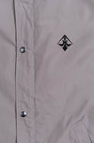 A.H.B. GREY EMBROIEDED "LOGO BOYCOTT" COACH JACKET  COD:061-439-002