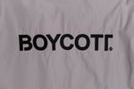 A.H.B. GREY EMBROIEDED "LOGO BOYCOTT" COACH JACKET  COD:061-439-002