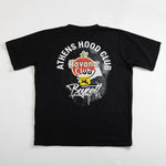 A.H.B. X HAVANA CLUB BLACK "ATHENS HOOD CLUB" T-SHIRT  COD : 003-350-003