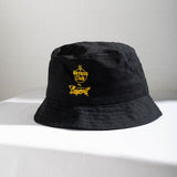 A.H.B. X HAVANA CLUB BLACK "CLASSIC LOGO" BUCKET HAT  COD : 023-354-034