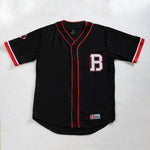 A.H.B. BLK/RED  EMBROIEDED "BASEBALL TEAM ROTTS" JERSEY COD : 003-340-011