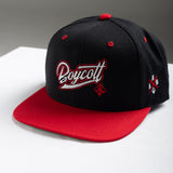 A.H.B. BLK/RED "TEAM ROTTS" SNAPBACK COD : 020-327-011