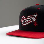 A.H.B. BLK/RED "TEAM ROTTS" SNAPBACK COD : 020-327-011