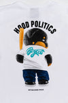 A.H.B WHITE "ROT DOLL WITH BAT" T-SHIRT COD:03-412-001