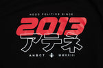 A.H.B. BLACK " アテネ" T-SHIRT COD:003-405-003