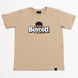 A.H.B. DUSTY SAND "BOYCOTT ROTTIE" T-SHIRT COD:003-498-003