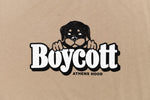 A.H.B. DUSTY SAND "BOYCOTT ROTTIE" T-SHIRT COD:003-498-003