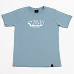 A.H.B. DUSTY BLUE "HOOD" T-SHIRT COD:003-414-035