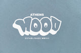 A.H.B. DUSTY BLUE "HOOD" T-SHIRT COD:003-414-035