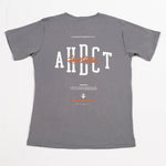 A.H.B DARK GREY "AHBCT HP" T-SHIRT COD:003-413-002