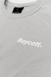 A.H.B. ICE GREY "BOYCOTT" T-SHIRT COD:003-410-036