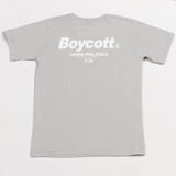 A.H.B. ICE GREY "BOYCOTT" T-SHIRT COD:003-410-036
