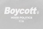 A.H.B. ICE GREY "BOYCOTT" T-SHIRT COD:003-410-036