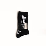 A.H.B. BLACK "BOYCOTT TAG" SOCKS  COD : 090-025-003