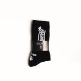 A.H.B. BLACK "BOYCOTT TAG" SOCKS  COD : 090-025-003