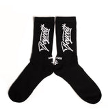 A.H.B. BLACK "BOYCOTT TAG" SOCKS  COD : 090-025-003