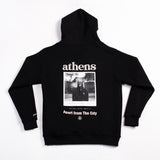 A.H.B. BLACK "FULL FACE FRAME" HOODIE COD:001-361-003