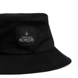 A.H.B. BLACK "LOGO" BUCKET HAT