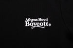 A.H.B. BLACK "AHB LETTERING" EMBROIEDERED CREWNECK COD:002-390-003