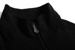 A.H.B. BLACK "BOYCOTT" EMBROIDERED FLEECE CREWNECK COD:008-376-003