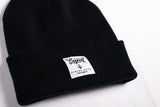 A.H.B. BLACK "BCT TAG PATCH" BEANIE