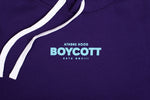 A.H.B. PURPLE "BOYCOTT" HOODIE COD:001-263-025