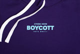 A.H.B. PURPLE "BOYCOTT" HOODIE COD:001-263-025