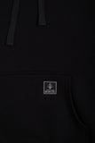 A.H.B. BLACK " LOGO PATCH" HOODIE COD:001-269-003