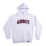 A.H.B. WHITE EMBROIDERED "AHBCT" HOODIE COD:001-274-001