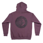 A.H.B. BURGUNDY "BCT PLANET" HOODIE COD:001-264-024