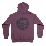 A.H.B. BURGUNDY "BCT PLANET" HOODIE COD:001-264-024