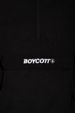 A.H.B. BLACK "BOYCOTT TAG" FLEECE COD:008-260-003