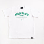 A.H.B. WHITE "UNIVERSITY" T-SHIRT COD: 003-312-001