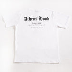 A.H.B. WHITE "ATHENS HOOD" T-SHIRT COD : 003-308-001