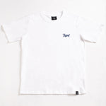 A.H.B. WHITE "BOYCOTT TAG" EMBROIEDED T-SHIRT  COD : 003-306-001
