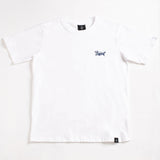 A.H.B. WHITE "BOYCOTT TAG" EMBROIEDED T-SHIRT  COD : 003-306-001