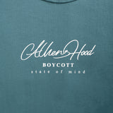 A.H.B. TURQUOISE "ATHENS HOOD" T-SHIRT COD : 003-318-005
