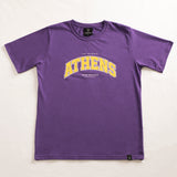A.H.B. PURPLE "ATHENS UNIVERSITY" T-SHIRT COD : 003-319-025