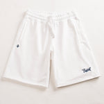 A.H.B. WHITE "BOYCOTT TAG" EMBROIEDED SHORTS COD : 070-344-001