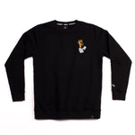 A.H.B. BLACK "ZIPPO" CREWNECK COD : 002-234-003