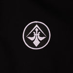 A.H.B. BLACK EMBROIDERY "LOGO" CREWNECK COD : 002-232-003