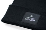 A.H.B. BLACK “LOGO”  BEANIE